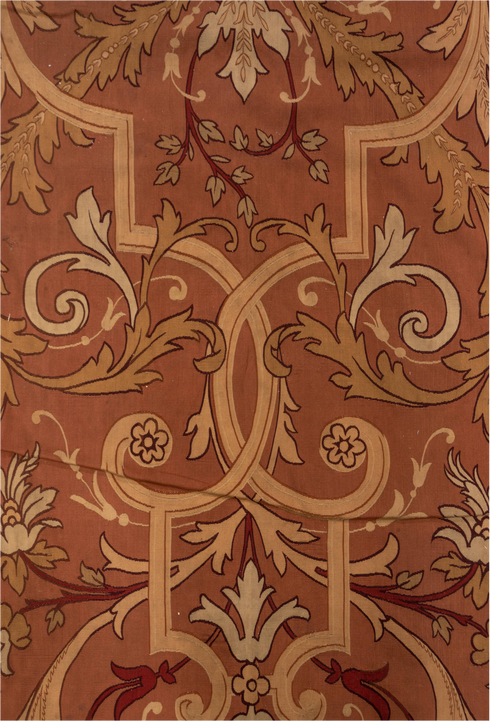 Antique Aubusson Runner Rug (5' x 10')